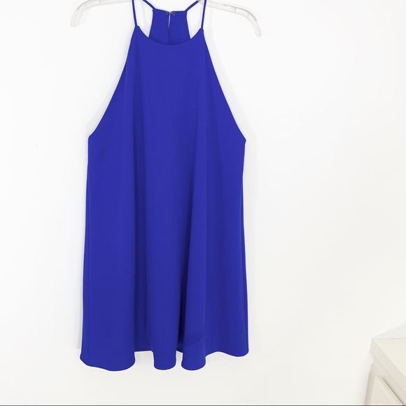 AMANDA UPRICHARD Dress Revolve Sleeveless Dress in Blue M - Picture 2 of 6